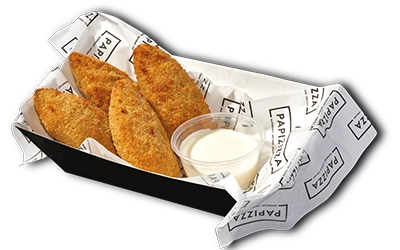 Breaded jalapeños with delicious cheddar cheese filling.