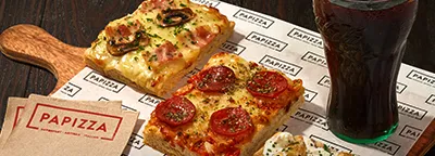 By the slice Papizza